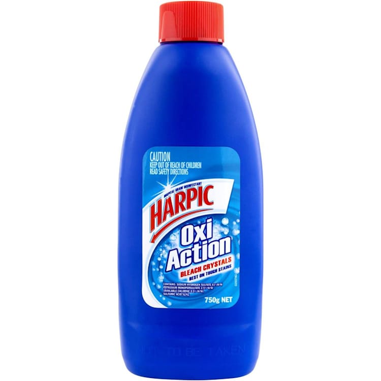 Harpic Heavy Duty Toilet Cleaner Oxi Action Crystal