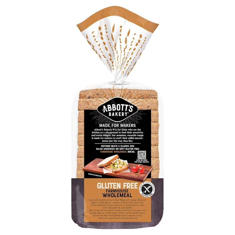 Abbott's Bakery Gluten Free Farmhouse Wholemeal Bread