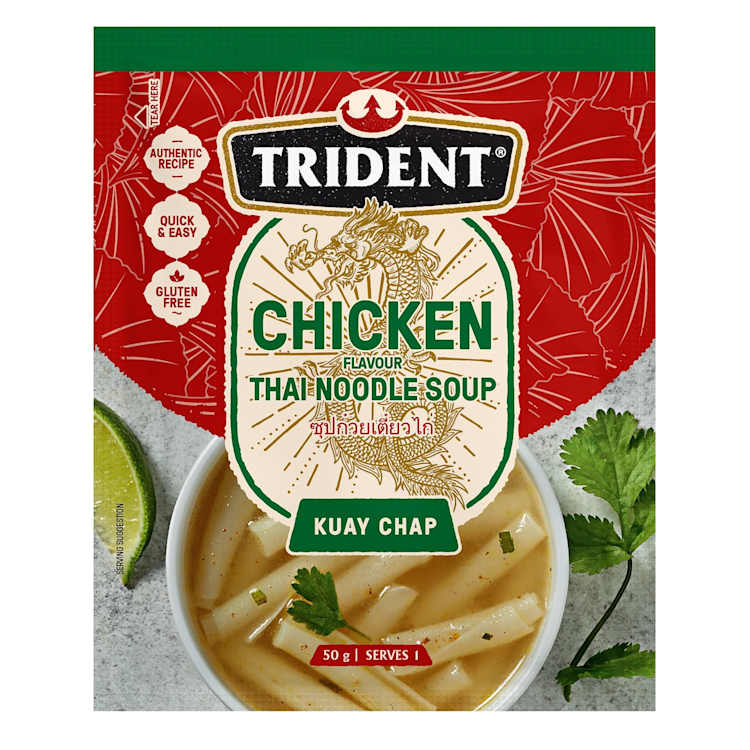 Trident Instant Soup Thai Chicken With Noodles