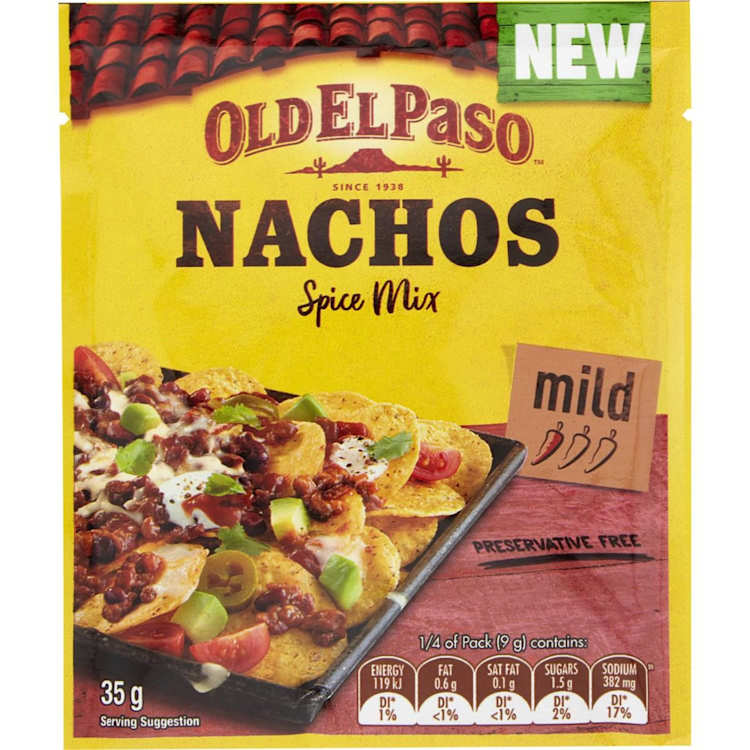 Old El Paso Nachos Spice Mix Mild