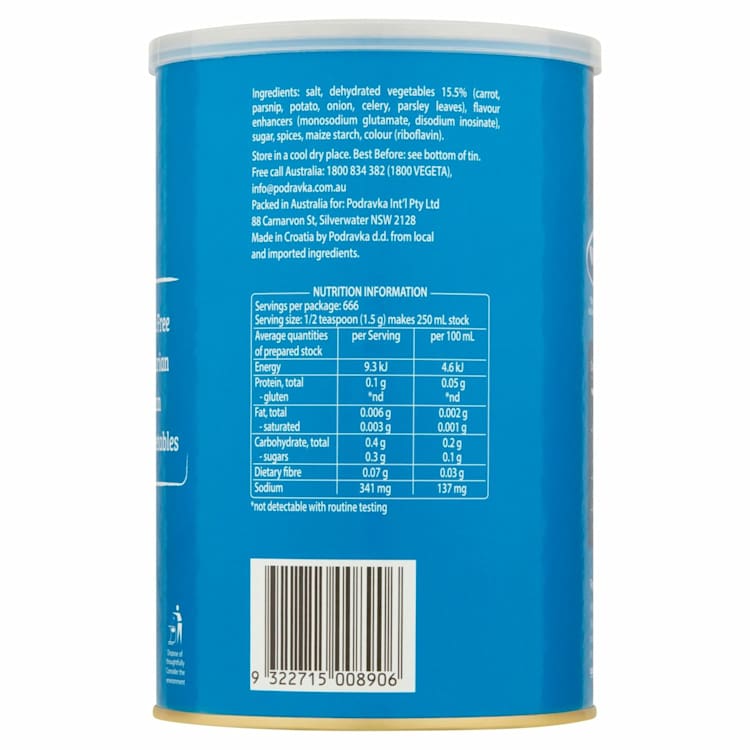 Vegeta Stock Vegeta Gourmet Stock Powder