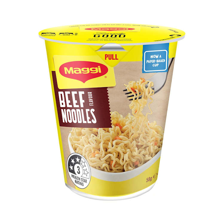 Maggi Beef Noodle Cup