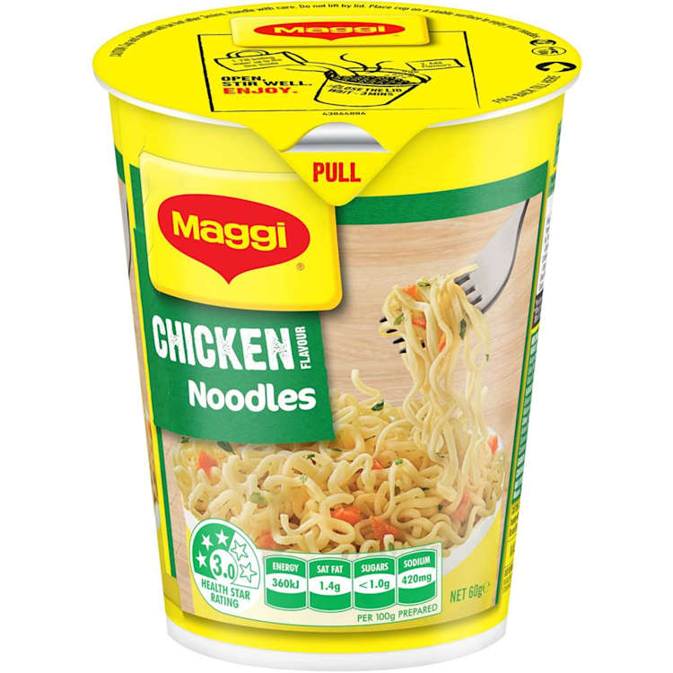 Maggi 2 Minute Instant Cup Noodle Chicken