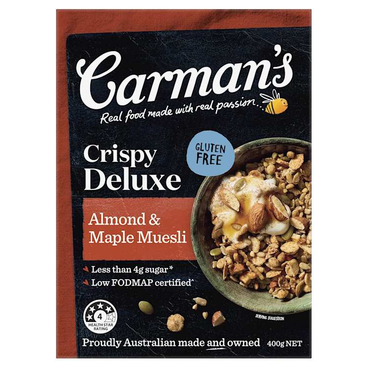 Carman's Almond & Maple Crispy Deluxe Muesli