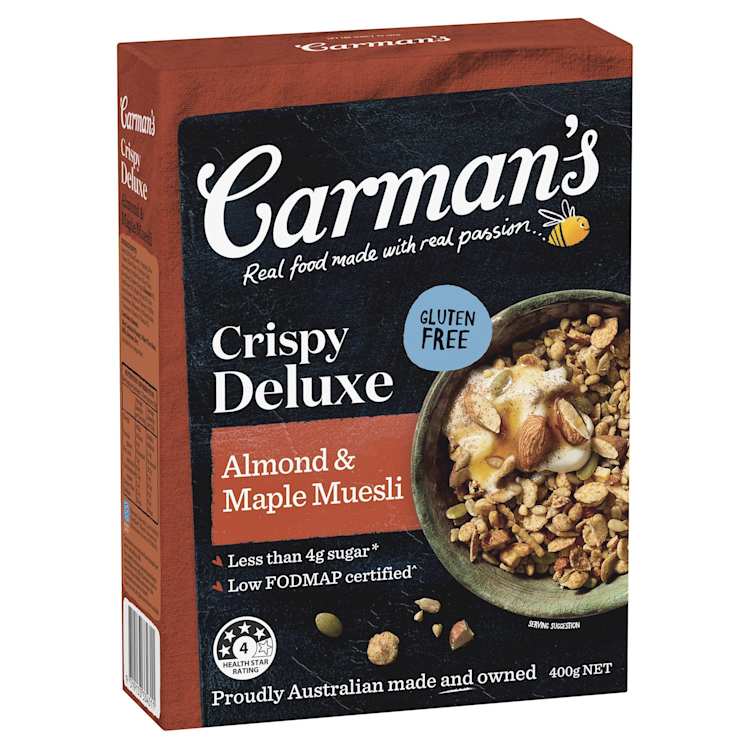 Carman's Almond & Maple Crispy Deluxe Muesli