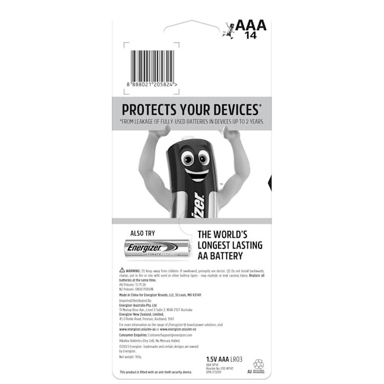 Energizer Max AAA Batteries