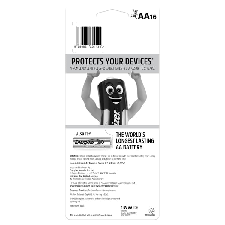 Energizer Max AA Batteries