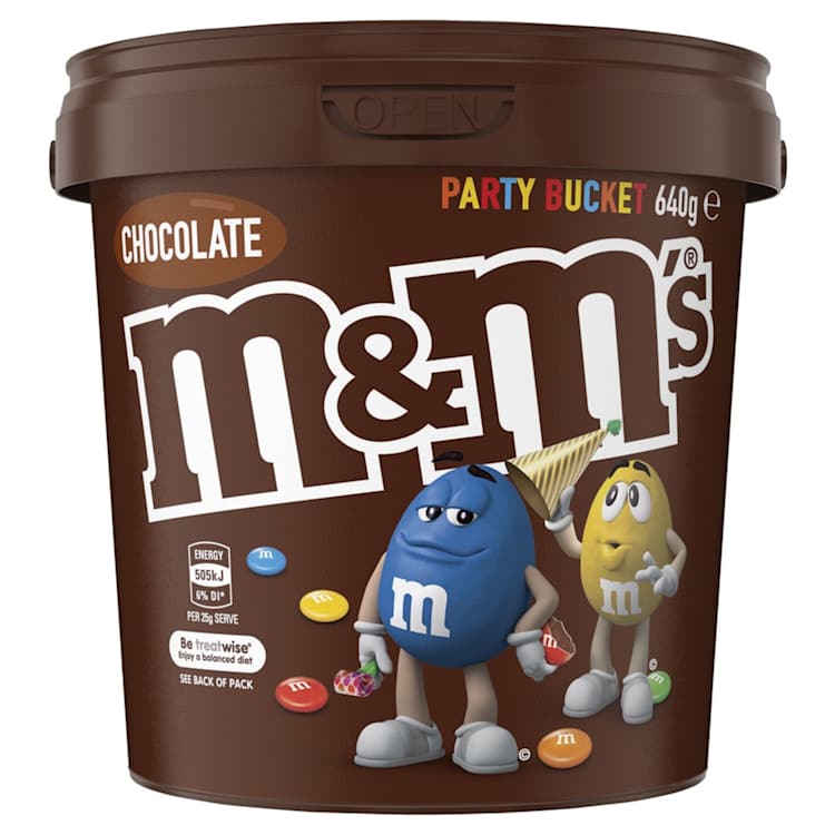 M&M'S Milk Chocolate Party Bucket