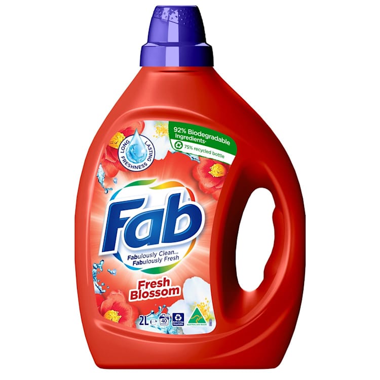 Fab Fresh Blossoms Liquid Laundry Washing Detergent