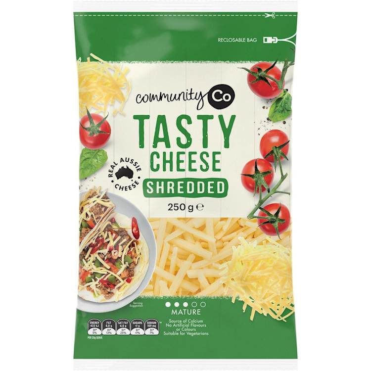 Community Co Tasty Cheese Shredded