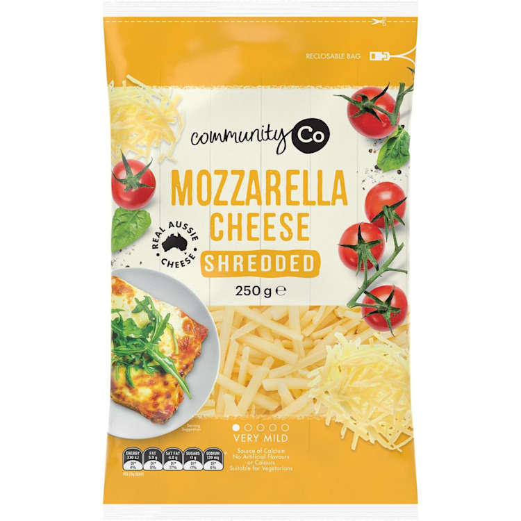 Community Co Shredded Mozzarella Cheese