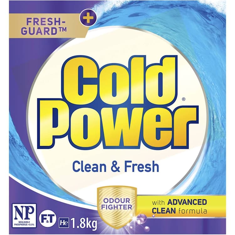 Cold Power Advanced Clean Clean & Fresh Powder Laundry Detergent