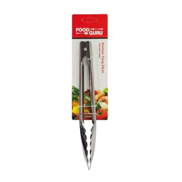 Food Guru Stainless Steel Tongs