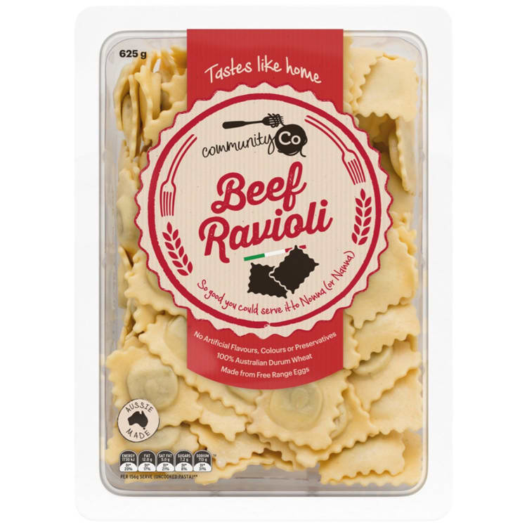 Community Co Fresh Pasta Beef Ravioli