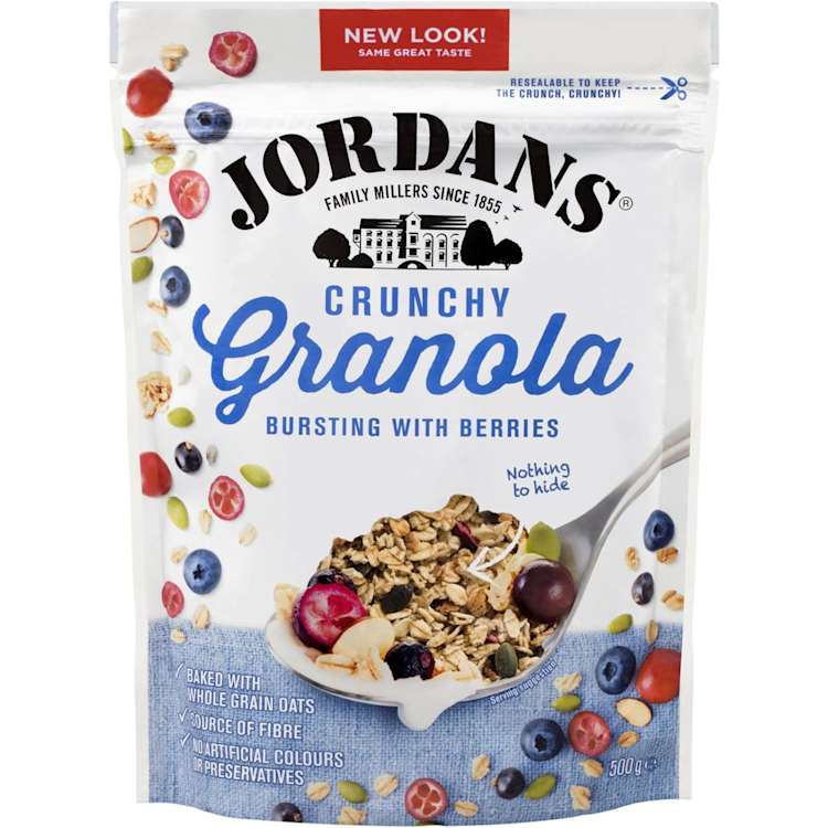 Jordans Bursting With Berries Crunchy Oat Granola