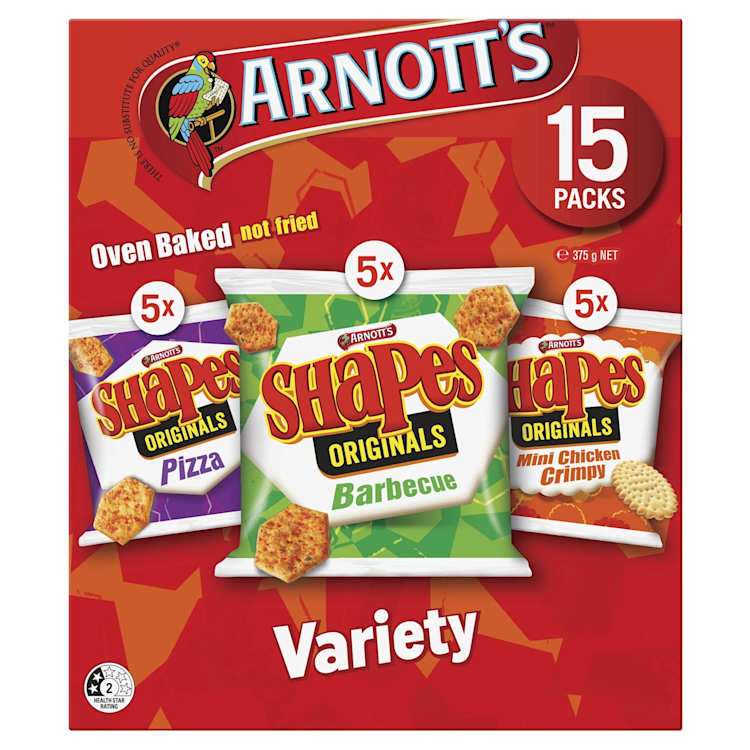 Arnott's Shapes Variety