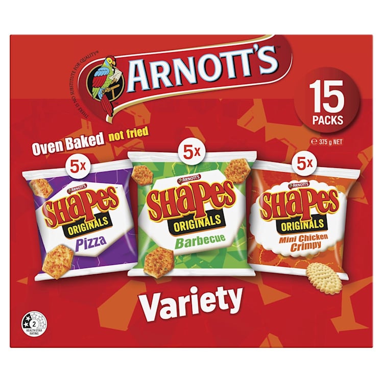 Arnott's Shapes Variety
