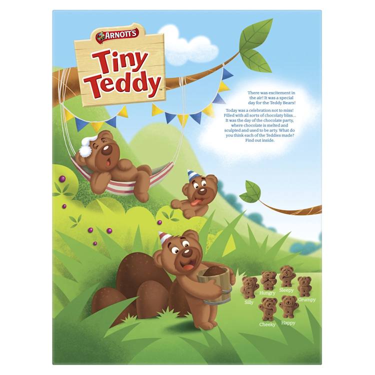 Arnott's Tiny Teddy Biscuits Chocolate