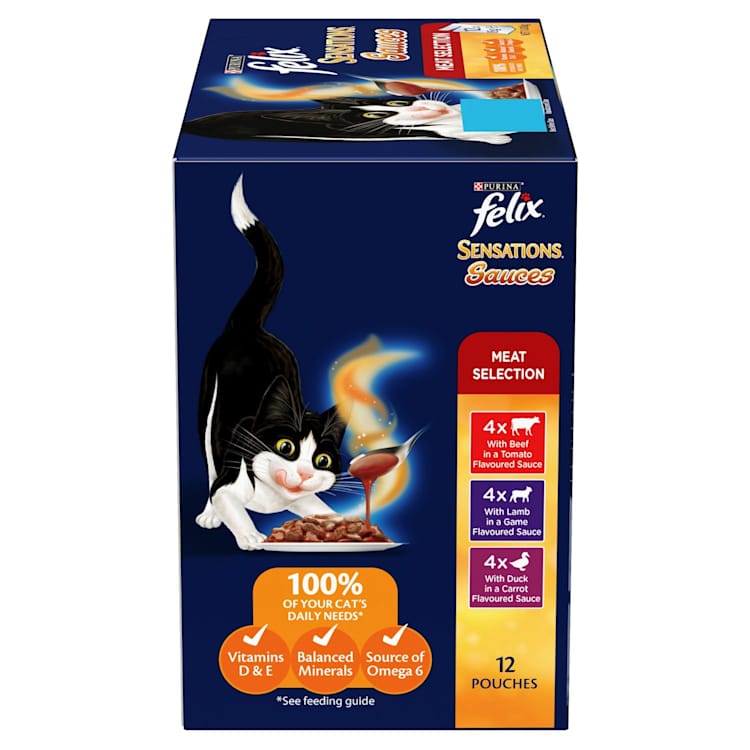Felix Sensations Cat Food Meat Selection