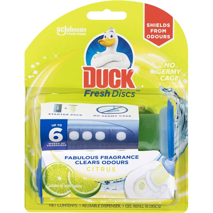 Duck Toilet Fresh Disc Citrus