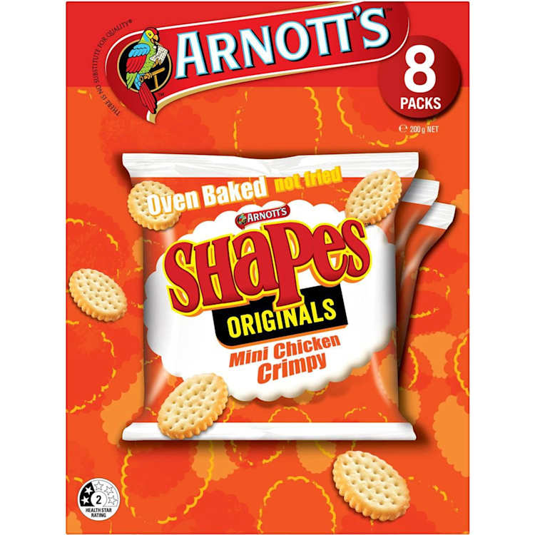 Arnott's Shapes Mini Chicken Crimpy