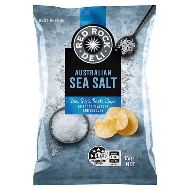 Red Rock Deli Sea Salt Potato Chips