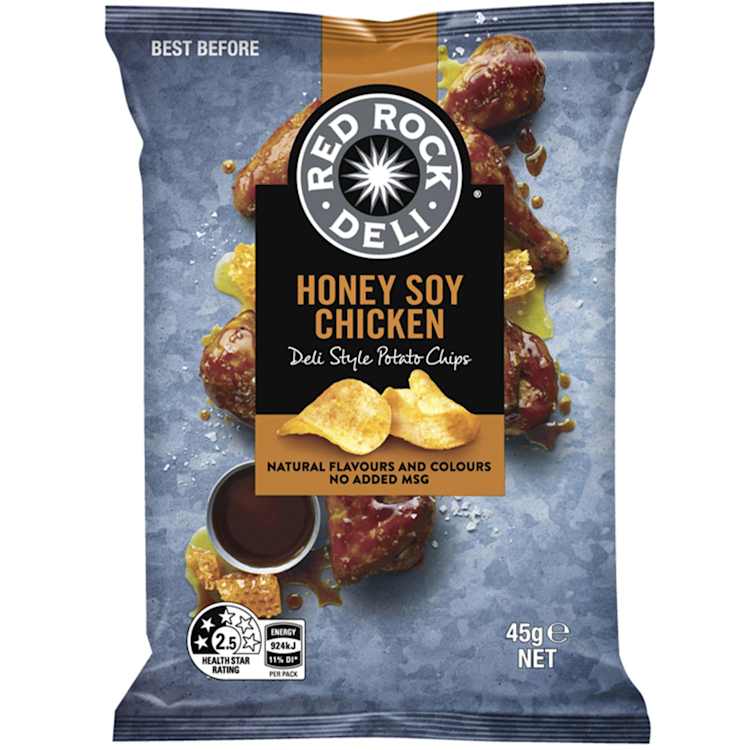 Red Rock Deli Honey Soy Chicken Potato Chips