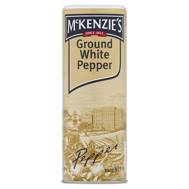 McKenzie's Pepper White Ground