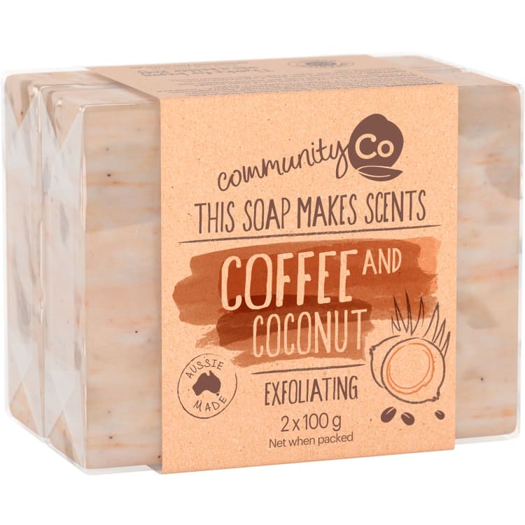 Community Co Coconut & Coffee Soap