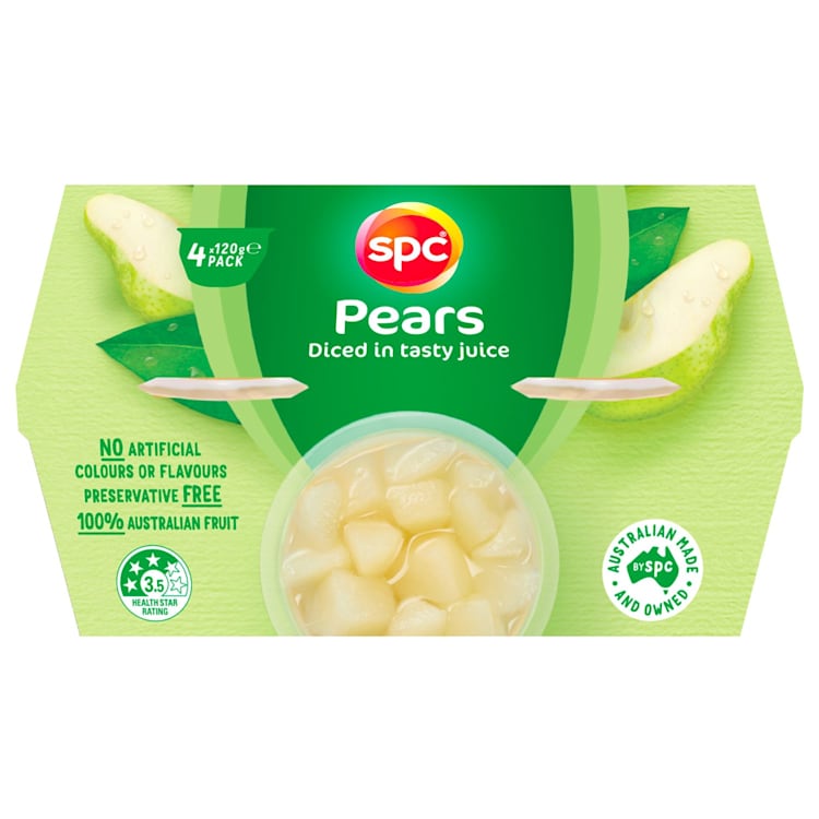 SPC Diced Pears In Juice