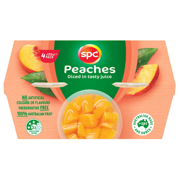 SPC Diced Peaches In Juice