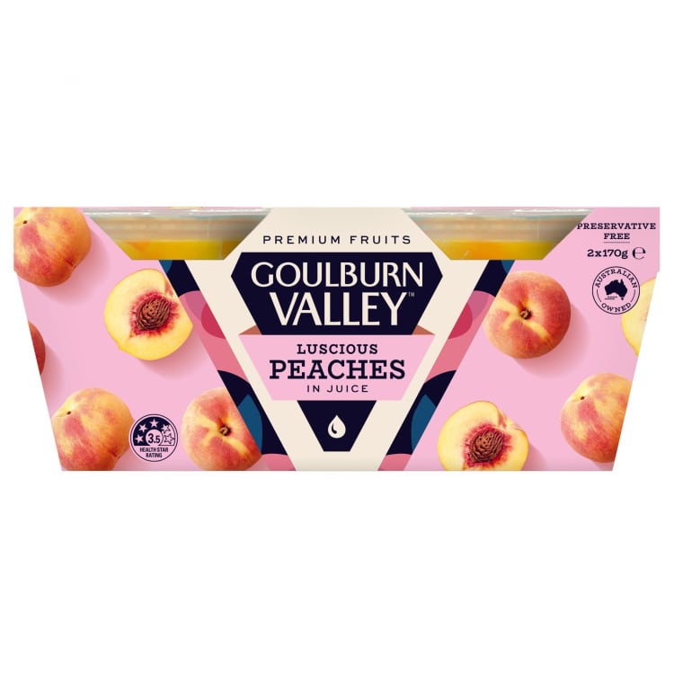 Goulburn Valley Peaches In Juice
