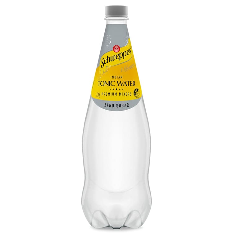 Schweppes Classic Mixers Indian Tonic Water Zero Sugar