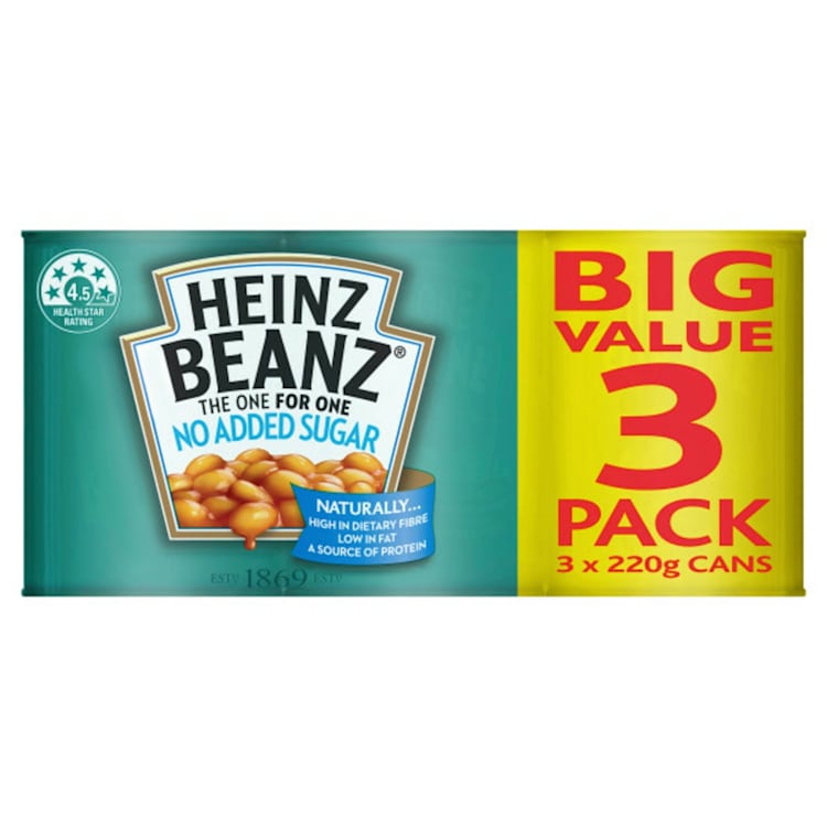 Heinz Baked Beans No Added Sugar