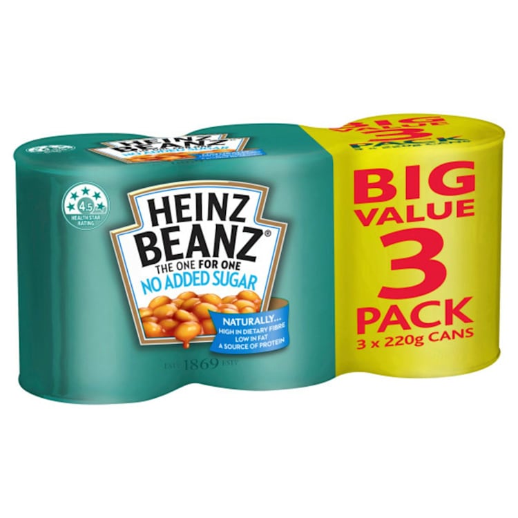 Heinz Baked Beans No Added Sugar