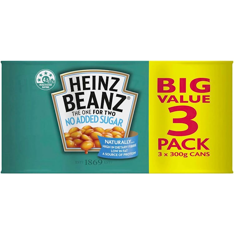 Heinz Baked Beans No Added Sugar