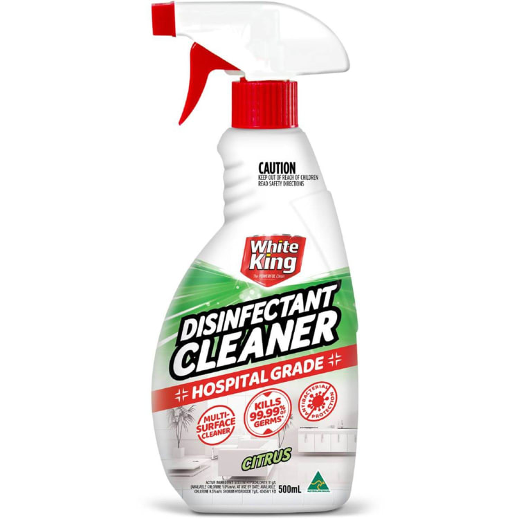 White King Disinfectant Cleaner Hospital Grade Trigger Citrus