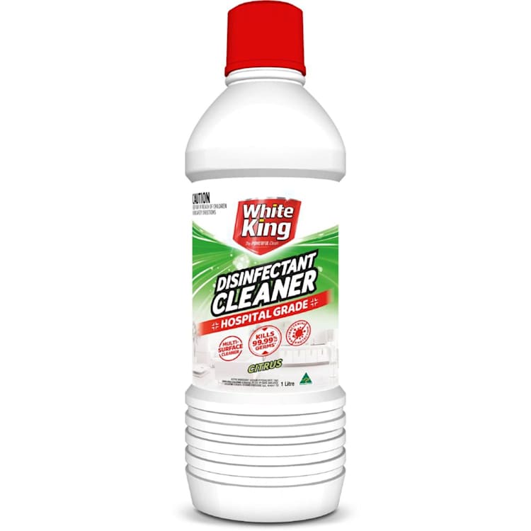 White King Disinfectant Cleaner Hospital Grade Citrus