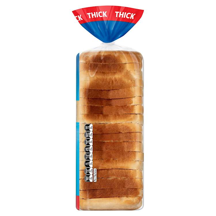 Mighty Soft Thick Sliced White Bread
