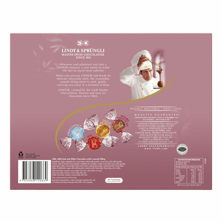 Lindor Pink Assorted Gift Box