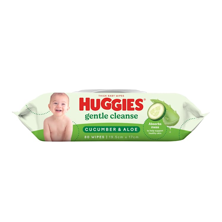 Huggies Baby Wipes Cucumber & Aloe