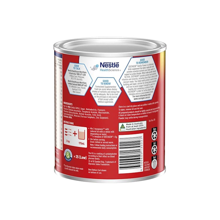 Sustagen Vanilla Flavour