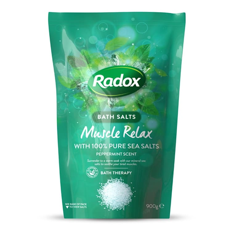 Radox Bath Salt Muscle Relax Peppermint