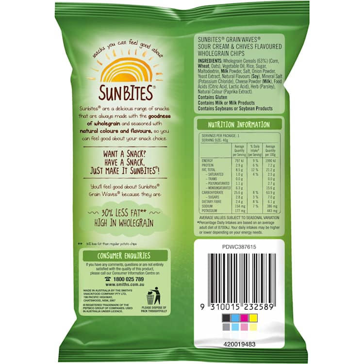 Grainwaves Sour Cream & Chives