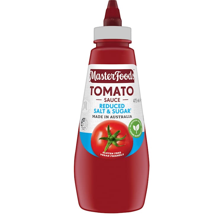 MasterFoods Reduced Salt & Sugar Squeezy Tomato Sauce