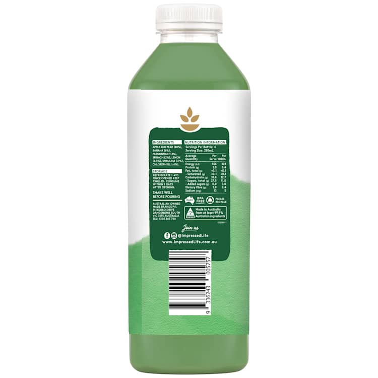 Impressed Green Supreme Juice