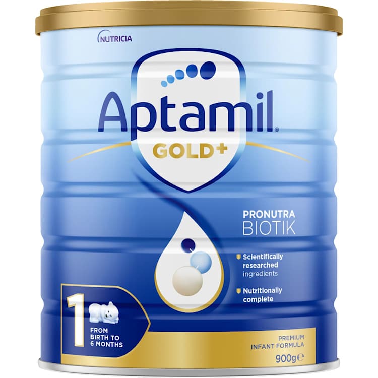 Aptamil Gold+ 1 Pronutra Biotik Baby Infant Formula From Birth to 6 Months