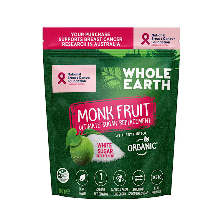 Whole Earth Monk Fruit Sweetener Granules
