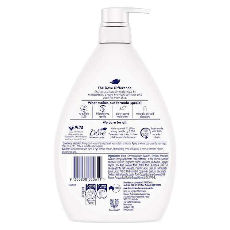 Dove Nourishing Secrets Body Wash Restoring Coconut & Almond Oil
