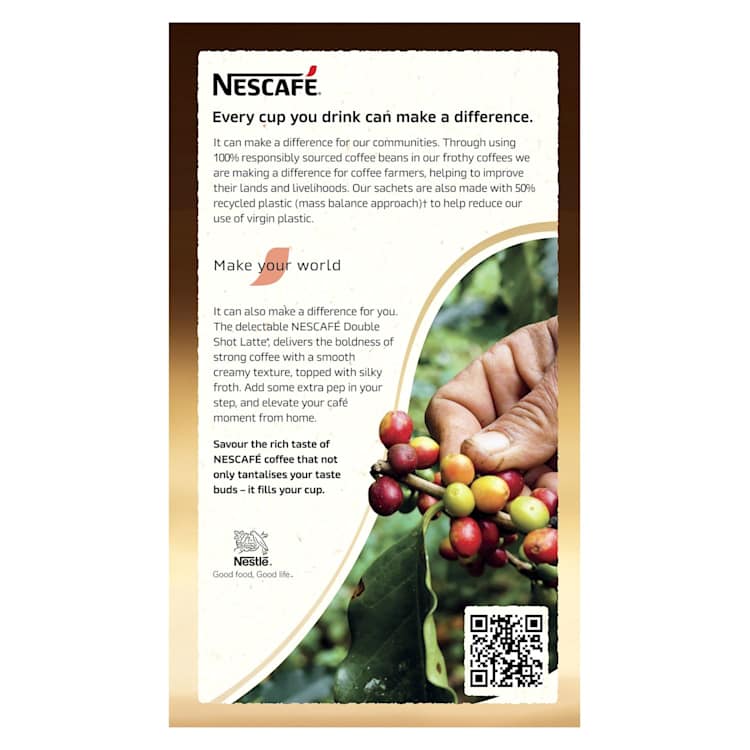 Nescafe Coffee Double Shot Latte Sachet